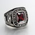 United States US Army Veteran Soldier Military Gemstone Sterling Silver Ring