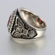 United States US Army Veteran Soldier Military Gemstone Sterling Silver Ring United States US Army Veteran Soldier Military Gemstone Sterling Silver Ring