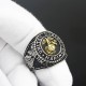 Vintage United States Marine Corps USMC Sergeant Veteran Military 925 Sterling Silver Ring Vintage United States Marine Corps USMC Sergeant Veteran Military 925 Sterling Silver Ring