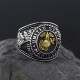 Vintage United States Marine Corps USMC Sergeant Veteran Military 925 Sterling Silver Ring Vintage United States Marine Corps USMC Sergeant Veteran Military 925 Sterling Silver Ring