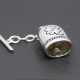 Vintage WWII San Michael Fortune Capri Lucky Little Bell 925 Sterling Silver Flight Jacket Charm Lucky Bell Vintage WWII San Michael Fortune Capri Lucky Little Bell 925 Sterling Silver Flight Jacket Charm Lucky Bell