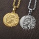 Vintage Men`s Soild Lion Head Sterling Silver Necklace Charm Pendant Jewelry Vintage Men`s Soild Lion Head Sterling Silver Necklace Charm Pendant Jewelry