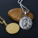 Vintage Men`s Soild Lion Head Sterling Silver Necklace Charm Pendant Jewelry Vintage Men`s Soild Lion Head Sterling Silver Necklace Charm Pendant Jewelry