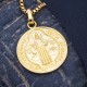 Saint Benedict Medal Catholicism Charm Necklace Pendant Talisman Amulet Genunie Sterling Silver Jewelry Saint Benedict Medal Catholicism Charm Necklace Pendant Talisman Amulet Genunie Sterling Silver Jewelry