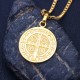 Saint Benedict Medal Catholicism Charm Necklace Pendant Talisman Amulet Genunie Sterling Silver Jewelry Saint Benedict Medal Catholicism Charm Necklace Pendant Talisman Amulet Genunie Sterling Silver Jewelry