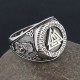 Viking Warrior Norse Nordic Celtic Icelandic Vegvisir Dragon Solid Sterling Silver Ring Viking Warrior Norse Nordic Celtic Icelandic Vegvisir Dragon Solid Sterling Silver Ring